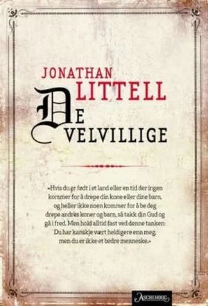 Omslag: "De velvillige" av Jonathan Littell